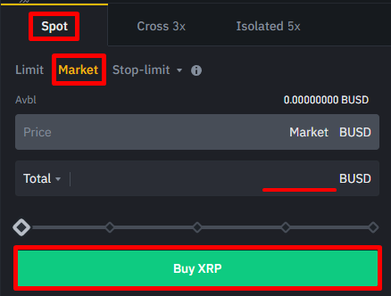 خرید XRP از مارکت